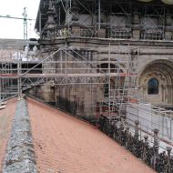 Desamiantados Tecnológicos trabaja en la Catedral de Santiago de Compostela