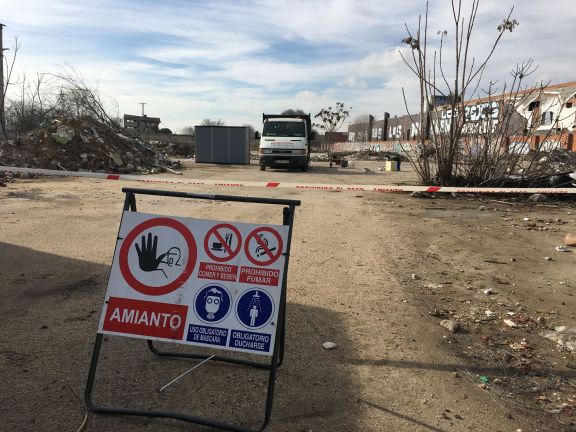 Recogida de amianto en Getafe (Madrid)